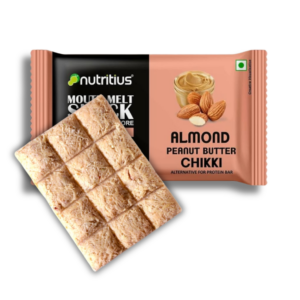 Almond Peanut Butter Chikki (Pack of 10)