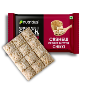 Cashew Peanut Butter Chikki (Pack of 10)