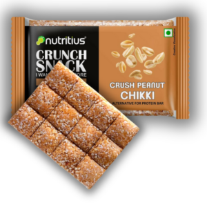 Crush Peanut Chikki (Pack of 10)